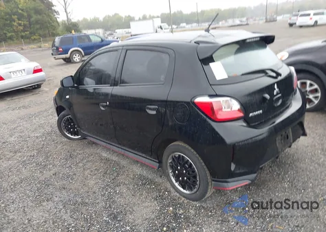 2022 Mitsubishi Mirage Es/Le from USA, damaged, VIN ML32AUHJ5NH007385